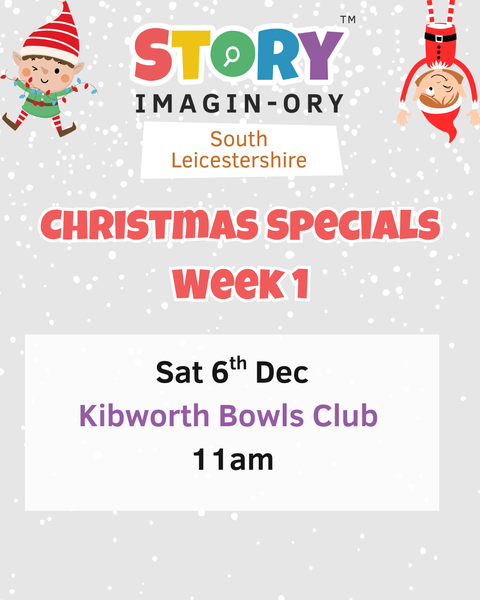 Week 1 Christmas Special Saturday 6th Dec 11am - 12pm Kibworth Bowls