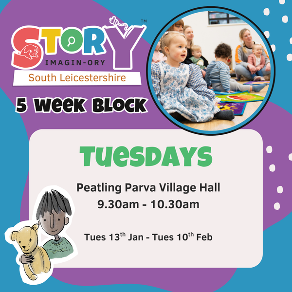 Tuesdays 9.30am Peatling Parva 5 week Jan Block 2026