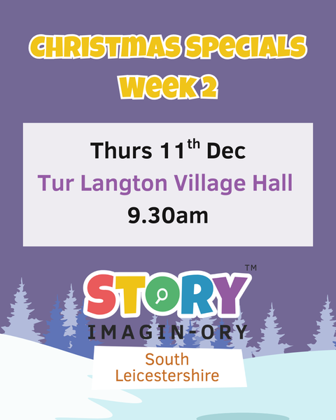 Week 2 Christmas Special Thursday 11th Dec 9.30am - 10.30am