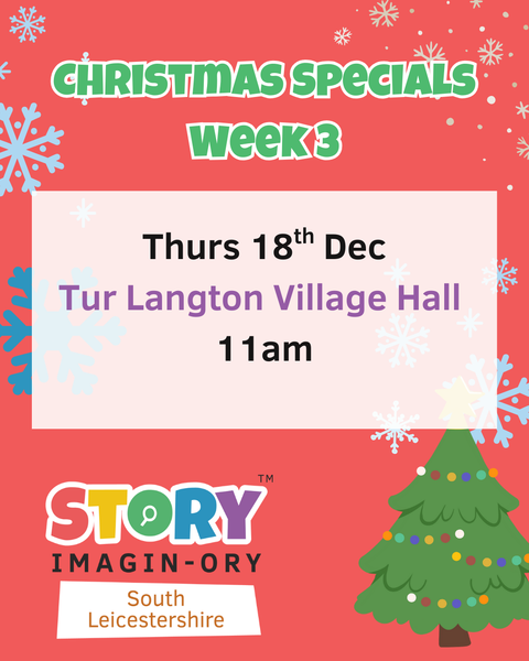 Week 3 Christmas Special Thursday 18th Dec 11am - 12pm