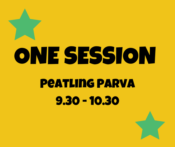 Single Session Tuesdays 9.30am Peatling Parva