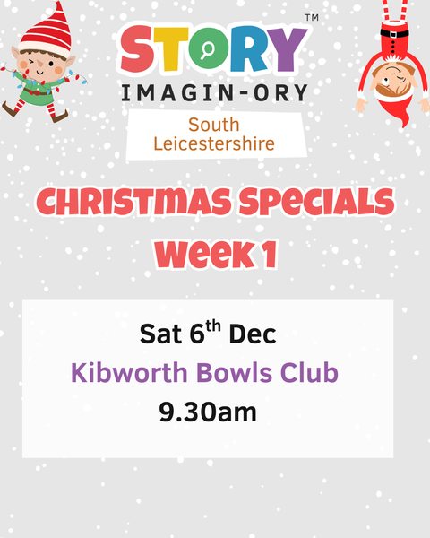 Week 1 Christmas Special Saturday 6th Dec 9.30am - 10.30am Kibworth Bowls