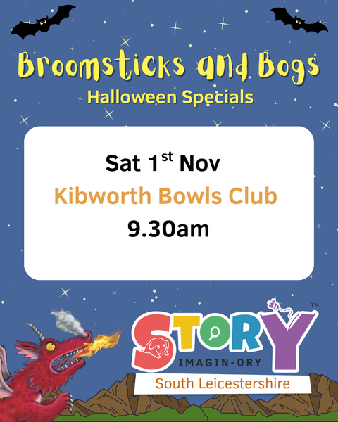 Halloween Special Saturday 1st Nov 9.30am - 10.30am Kibworth Bowls