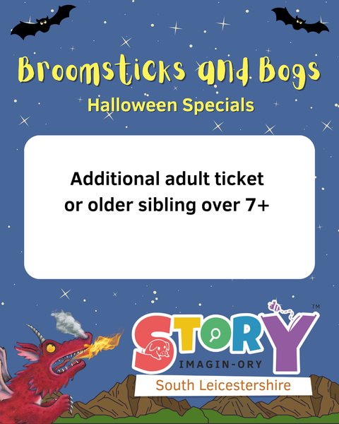 Extra adult or over 7yrs space - Halloween Specials 2026