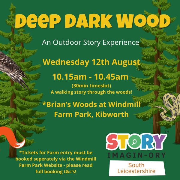 Outdoor Story Experience Windmill Farm Wednesday 12th Aug 10.15am