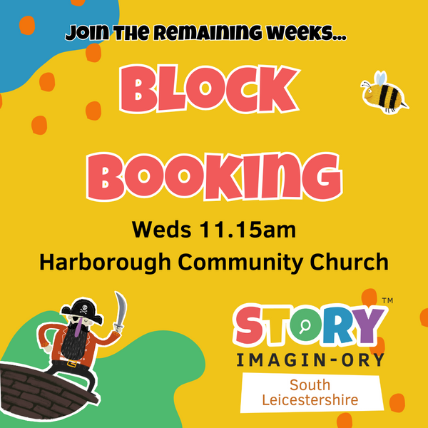 Weds 11.15am Market Harborough remaining 5 weeks AprMay Block 2026