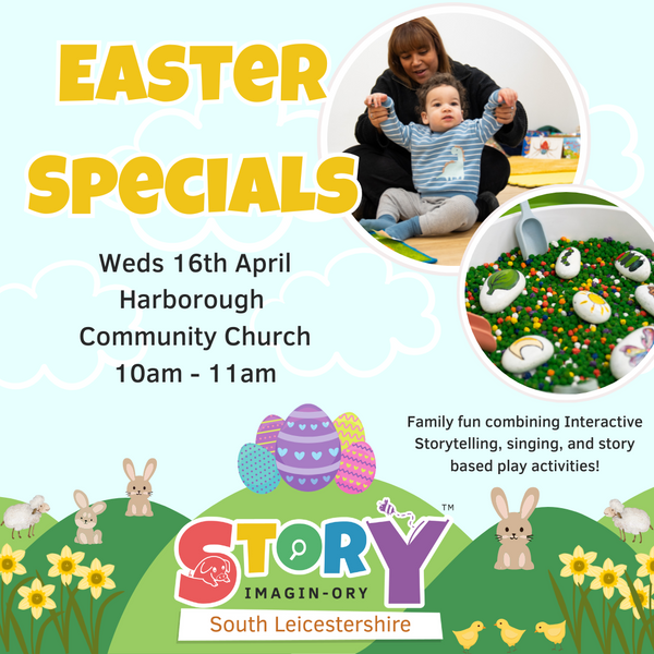 Easter Holiday Special Weds 16th April 10am - 11am Mkt Harb