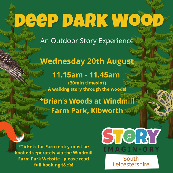 Outdoor Story Experience Windmill Farm Wednesday 20th Aug 11.15am