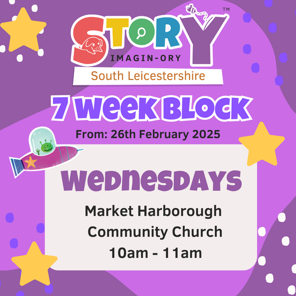 Weds 10am Market Harborough 7 week Block Feb to April 2025