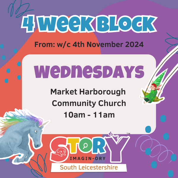 Weds 10am Market Harborough 4 week November Block 2024