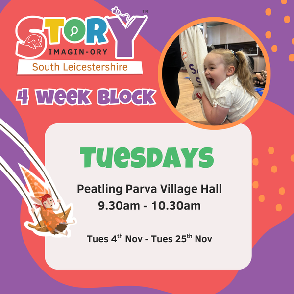 Tuesdays 9.30am Peatling Parva 4 week Nov Block 2025