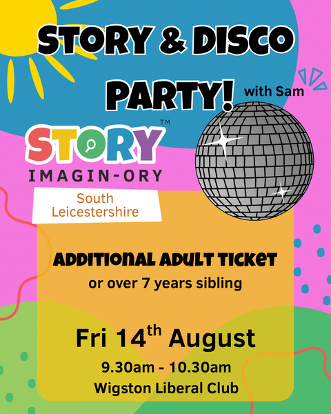 Extra adult or over 7yrs space - Summer Disco 2026