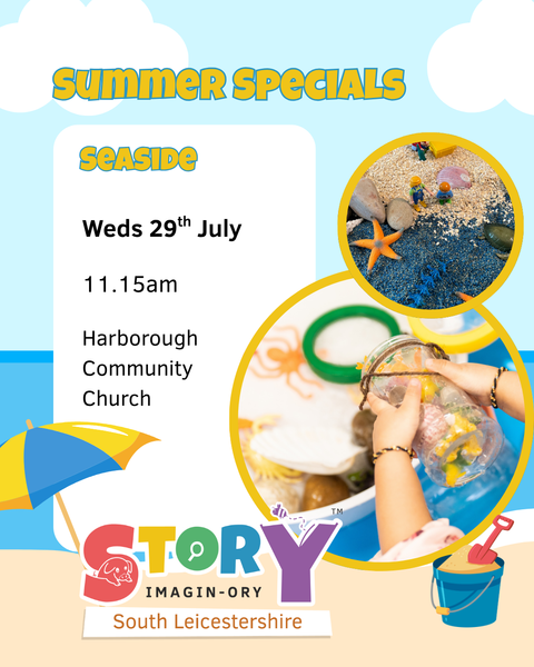 Seaside Summer Special Weds 29th July 11.15am - 12.15pm Mkt Harb