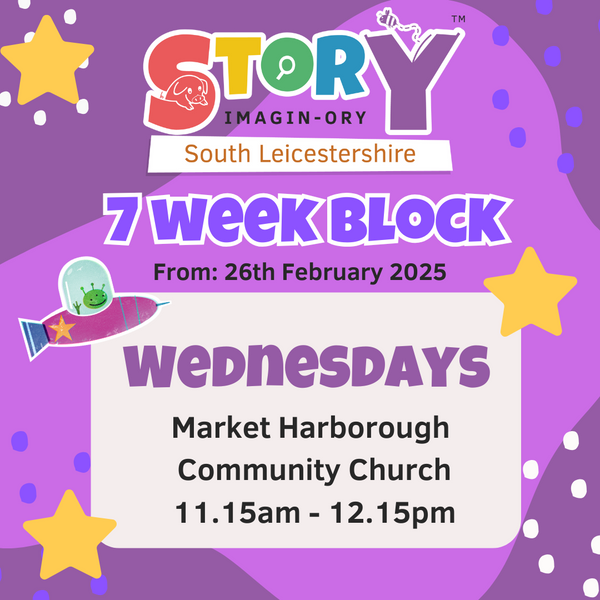 Weds 11.15am Market Harborough 7 week Block Feb to April 2025