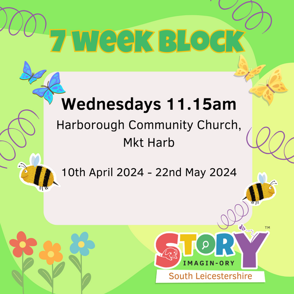 Weds 11.15am Market Harborough 7 week Block 2024