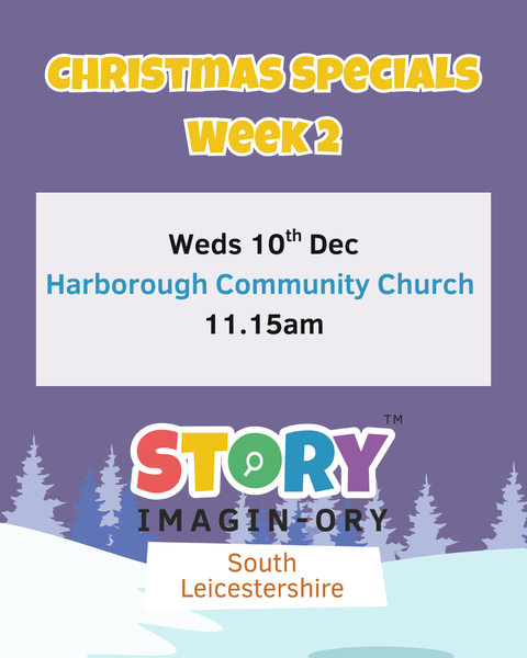 Week 2 Christmas Special Weds 10th Dec 11.15am - 12.15pm Mkt Harb