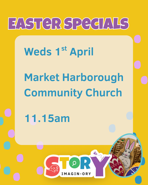 Easter Special Weds 1st April 11.15am - 12.15pm Mkt Harb
