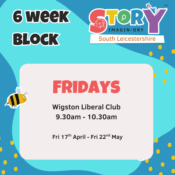 Fri 9.30am Wigston 6 week Apr to May Block 2026