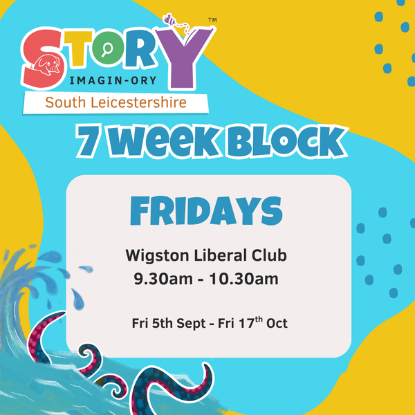 Fri 9.30am Wigston 7 week block booking Sept to Oct 2025