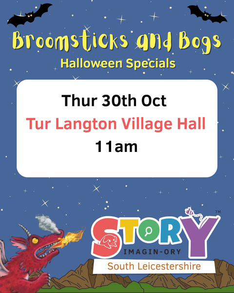 Halloween Special Thursday 30th Oct 11am - 12pm Tur Langton
