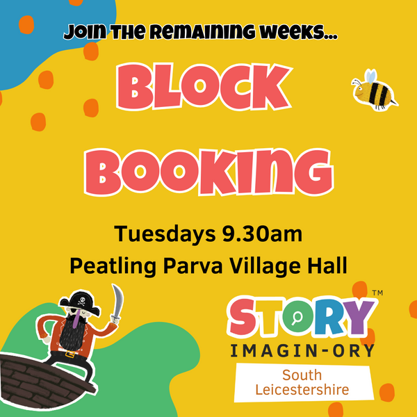 Tuesdays 9.30am Peatling Parva remaining 5 weeks Sept to Oct 2025