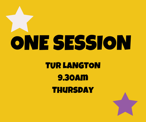 PAYG Single Session Tur Langton Thursdays 9.30am